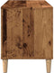 vidaXL - Platenkast - 100x38x48 - cm - bewerkt - hout - oud - houtkleurig