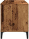 vidaXL - Platenkast - 100x38x48 - cm - bewerkt - hout - oud - houtkleurig