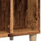 vidaXL - Platenkast - 100x38x48 - cm - bewerkt - hout - oud - houtkleurig