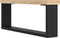 vidaXL - Platenkast - 100x38x48 - cm - bewerkt - hout - sonoma - eikenkleurig