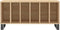 vidaXL - Platenkast - 100x38x48 - cm - bewerkt - hout - sonoma - eikenkleurig