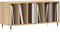 vidaXL - Platenkast - 100x38x48 - cm - bewerkt - hout - sonoma - eikenkleurig