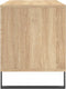 vidaXL - Platenkast - 100x38x48 - cm - bewerkt - hout - sonoma - eikenkleurig