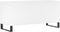 vidaXL - Platenkast - 100x38x48 - cm - bewerkt - hout - wit