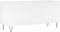 vidaXL - Platenkast - 100x38x48 - cm - bewerkt - hout - wit