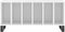 vidaXL - Platenkast - 100x38x48 - cm - bewerkt - hout - wit