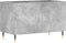vidaXL - Platenkast - 74,5x38x48 - cm - bewerkt - hout - betongrijs