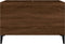 vidaXL - Platenkast - 74,5x38x48 - cm - bewerkt - hout - bruin - eikenkleur