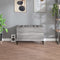 vidaXL - Platenkast - 74,5x38x48 - cm - bewerkt - hout - grijs - sonoma - eikenkleurig