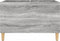vidaXL - Platenkast - 74,5x38x48 - cm - bewerkt - hout - grijs - sonoma - eikenkleurig