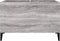 vidaXL - Platenkast - 74,5x38x48 - cm - bewerkt - hout - grijs - sonoma - eikenkleurig