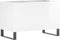 vidaXL - Platenkast - 74,5x38x48 - cm - bewerkt - hout - hoogglans - wit