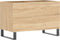 vidaXL - Platenkast - 74,5x38x48 - cm - bewerkt - hout - sonoma - eikenkleurig
