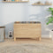 vidaXL - Platenkast - 74,5x38x48 - cm - bewerkt - hout - sonoma - eikenkleurig