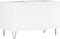 vidaXL - Platenkast - 74,5x38x48 - cm - bewerkt - hout - wit