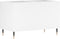 vidaXL - Platenkast - 74,5x38x48 - cm - bewerkt - hout - wit