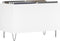 vidaXL - Platenkast - 74,5x38x48 - cm - bewerkt - hout - wit