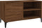 vidaXL - Platenkast - 84,5x38x48 - cm - bewerkt - hout - bruin - eikenkleur