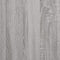 vidaXL - Platenkast - 84,5x38x48 - cm - bewerkt - hout - grijs - sonoma - eikenkleurig