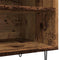 vidaXL - Platenkast - 84,5x38x48 - cm - bewerkt - hout - oud - houtkleurig