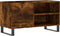 vidaXL - Platenkast - 85x38x48 - cm - bewerkt - hout - gerookt - eikenkleurig