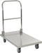 vidaXL - Platformwagen - 82x53x86 - cm - roestvrij - staal - zilverkleurig