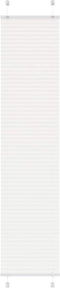 vidaXL - Plissé - rolgordijn - 40x200 - cm - stofbreedte - 39,4 - cm - polyester - wit