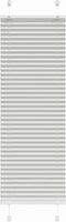 vidaXL - Plissé - rolgordijn - 50x100 - cm - stofbreedte - 49,4 - cm - lichtgrijs