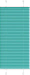 vidaXL - Plissé - rolgordijn - 60x100 - cm - stofbreedte - 59,4 - cm - polyester