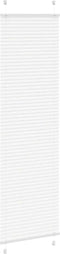 vidaXL - Plissé - rolgordijn - 60x200 - cm - stofbreedte - 59,4 - cm - polyester - wit