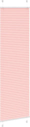 vidaXL - Plissé - rolgordijn - 60x200 - cm - stofbreedte - 59,4 - cm - polyester - roze