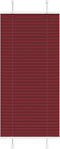 vidaXL - Plissé - rolgordijn - 65x100 - cm - stofbreedte - 64,4 - cm - bordeauxrood