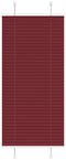 vidaXL - Plissé - rolgordijn - 65x100 - cm - stofbreedte - 64,4 - cm - bordeauxrood