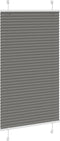 vidaXL - Plissé - rolgordijn - 70x100 - cm - stofbreedte - 69,4 - cm - antraciet