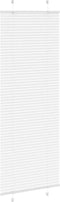 vidaXL - Plissé - rolgordijn - 75x200 - cm - stofbreedte - 74,4 - cm - polyester - wit