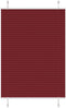 vidaXL - Plissé - rolgordijn - 95x150 - cm - stofbreedte - 94,4 - cm - bordeauxrood