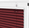 vidaXL - Plissé - rolgordijn - 95x150 - cm - stofbreedte - 94,4 - cm - bordeauxrood