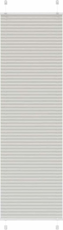 vidaXL - Plisségordijn - 60x200 - cm - stofbreedte - 59,4 - cm - polyester