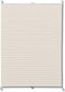 vidaXL - Plisséjaloezie - 110x125cm - crème
