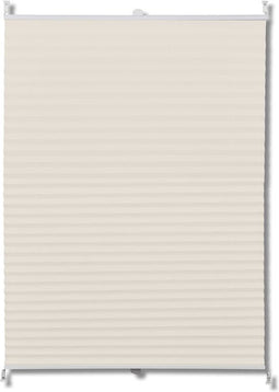 vidaXL - Plisséjaloezie - 60x125 - cm - crème