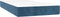 vidaXL - Pocketveringmatras - 100x200x20 - cm - fluweel - donkerblauw