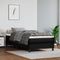 vidaXL - Pocketveringmatras - 100x200x20 - cm - kunstleer - zwart