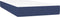 vidaXL - Pocketveringmatras - 100x200x20 - cm - stof - blauw