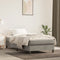 vidaXL - Pocketveringmatras - 100x210x20 - cm - fluweel - lichtgrijs