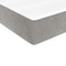 vidaXL - Pocketveringmatras - 100x210x20 - cm - fluweel - lichtgrijs