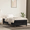 vidaXL - Pocketveringmatras - 100x210x20 - cm - fluweel - zwart