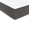 vidaXL - Pocketveringmatras - 100x220x20 - cm - fluweel - donkergrijs