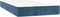 vidaXL - Pocketveringmatras - 120x190x20 - cm - fluweel - donkerblauw