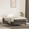 vidaXL - Pocketveringmatras - 120x190x20 - cm - fluweel - donkergrijs