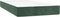 vidaXL - Pocketveringmatras - 120x190x20 - cm - fluweel - donkergroen